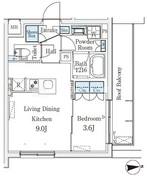 CREATIF桜新町 404 間取り図