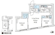 CREATIF桜新町 501 間取り図
