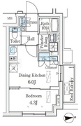 CREATIF桜新町 503 間取り図