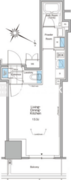 ルフォンプログレ北新宿 908 間取り図