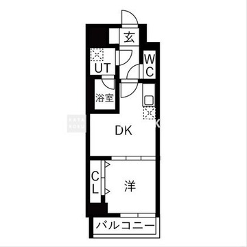 OAKLANCE森下2 1302 間取り図
