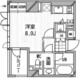 アーデン木場 202 間取り図