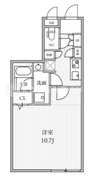 THE PALMS大島 101 間取り図
