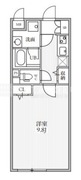 THE PALMS大島 102 間取り図