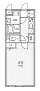 THE PALMS大島 205 間取り図