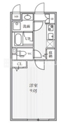 THE PALMS大島 302 間取り図
