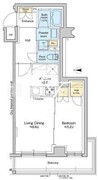 レジデンス高円寺 101 間取り図