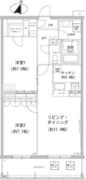 ヒューリックコート雪が谷 510 間取り図