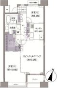 アビティ目黒 403 間取り図