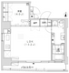 グランディオール広尾テラス 1002 間取り図