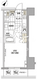 パークハビオ渋谷 1209 間取り図