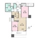 ザ・パークハウス西新宿タワー60 46F 間取り図