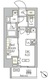アークマーク大塚 504 間取り図