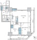 パークアクシス滝野川ラブリーズ 702 間取り図