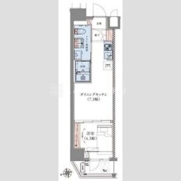 CREATIF蔵前 901 間取り図