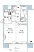 パークキューブ板橋本町 1307 間取り図