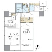 ブリリア二番町 201 間取り図