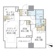 ブリリア二番町 703 間取り図
