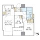 ブリリア二番町 703 間取り図