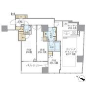 ブリリア二番町 1604 間取り図