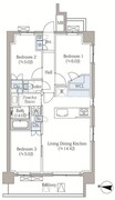 イノバスすみだ八広 108 間取り図