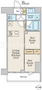 CREATIF本所吾妻橋 803 間取り図