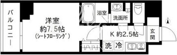 GRAND三軒茶屋WEST 405 間取り図
