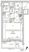 クレイシア新宿ノース 905 間取り図