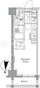 パークハビオ東陽町 302 間取り図