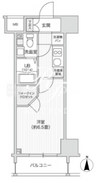 レジディア笹塚2 204 間取り図