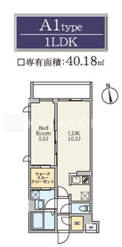 エスレジデンス駒場東大前 201 間取り図