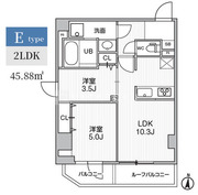 エスレジデンス亀戸バーム 602 間取り図