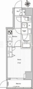 プレミアムキューブG東新宿 101 間取り図