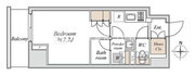 ブランシエスタ入谷グランデ 402 間取り図
