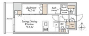 ブランシエスタ入谷グランデ 705 間取り図