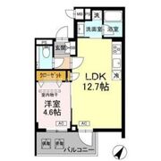 ロイジェント中目黒 303 間取り図
