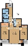 プライムアーバン新川 902 間取り図