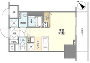 ＢＬＥＳＳ蔵前 712 間取り図
