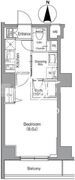 ボアビスタ門前仲町 403 間取り図