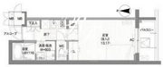 ガーデン東新宿 212 間取り図