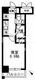 レジディア月島3 311 間取り図