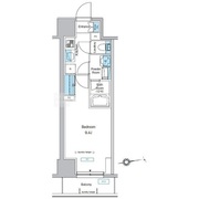 プレディアコート北千住 203 間取り図