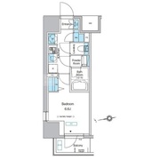 プレディアコート北千住 207 間取り図