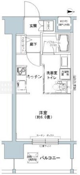 パークキューブ板橋本町 510 間取り図