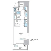 プレディアコート北千住 601 間取り図