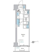 プレディアコート北千住 1002 間取り図