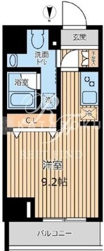 オーキッドレジデンス大島 1102 間取り図