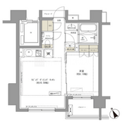 ガーデニア赤坂 902 間取り図