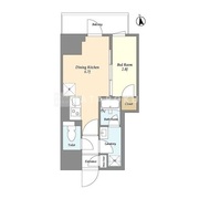 クラリティア上野稲荷町 902 間取り図