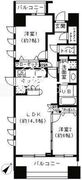 パークキューブ日本橋水天宮 705 間取り図
